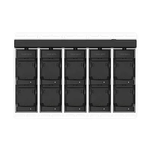 Зарядная станция для MS300R 10 Slots Battery Charger Kit,incl MS300R-10SBATC02-01 + PWS-DC-122BEU-05 MS300R-10SBATCKIT-EU-01